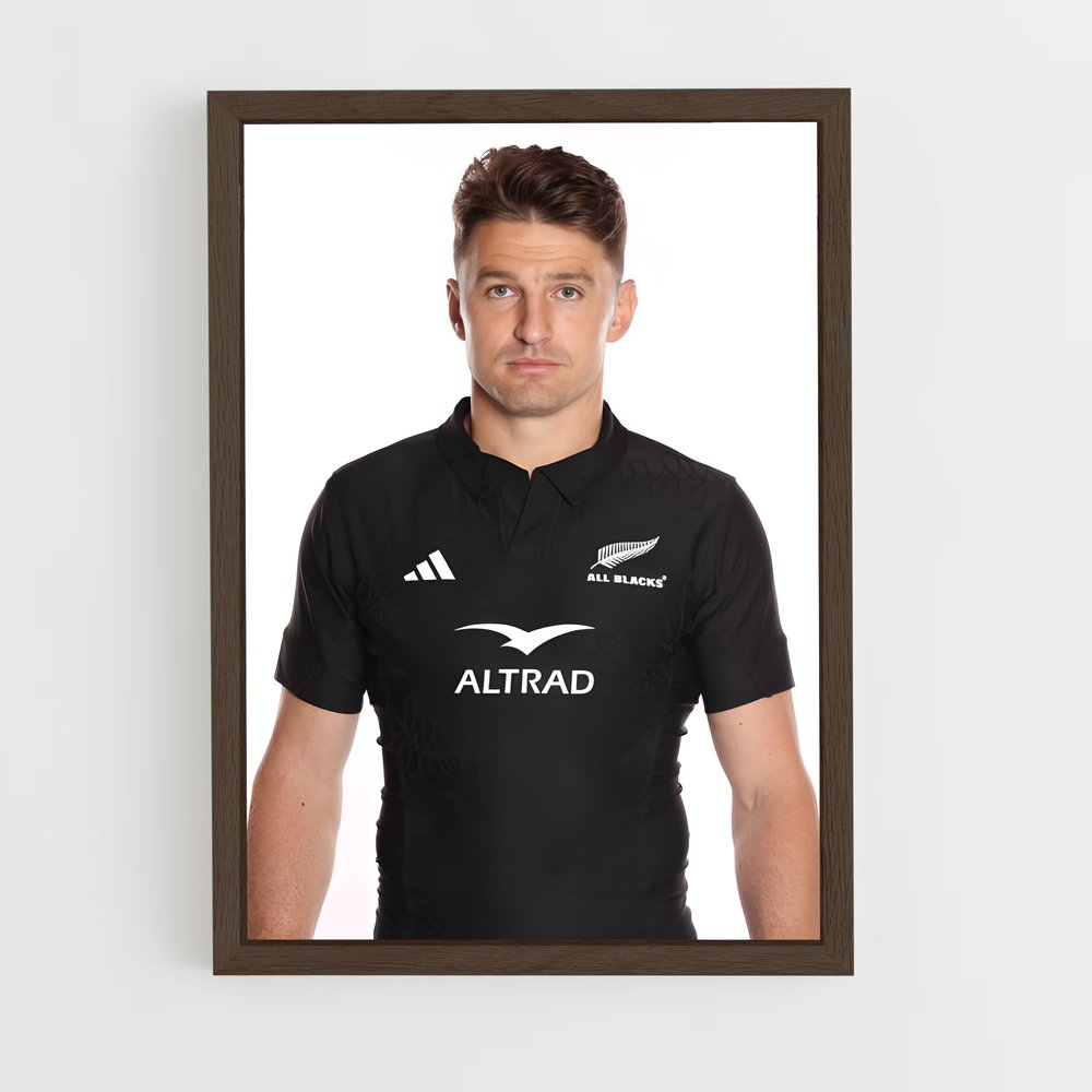 Poster Beauden barrett Blacks – affiche Rugby (vue 5)